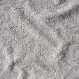 Bella Notte Linens ADELE BLANKET Fog Throw_53x72