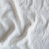 Bella Notte Linens ADELE BLANKET Winter White Throw_53x72