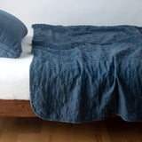 Bella Notte Linens AUSTIN COVERLET Midnight