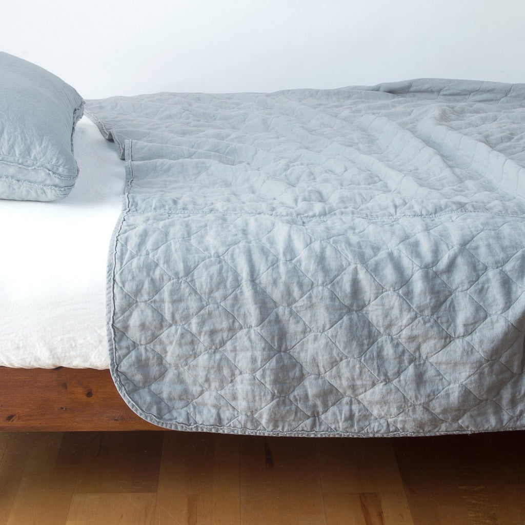 Bella Notte Linens AUSTIN COVERLET Mineral