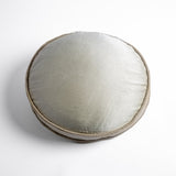 Bella Notte Linens PALOMA THROW PILLOW Parchment 18_Round