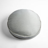 Bella Notte Linens PALOMA THROW PILLOW Winter White 18_Round