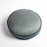 Bella Notte Linens PALOMA THROW PILLOW Eucalyptus 18_Round