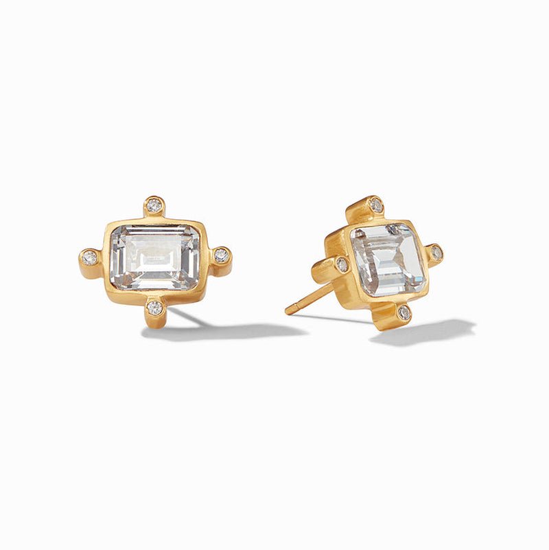 Julie Vos CLARA STUD EARRINGS Cubic Zirconia