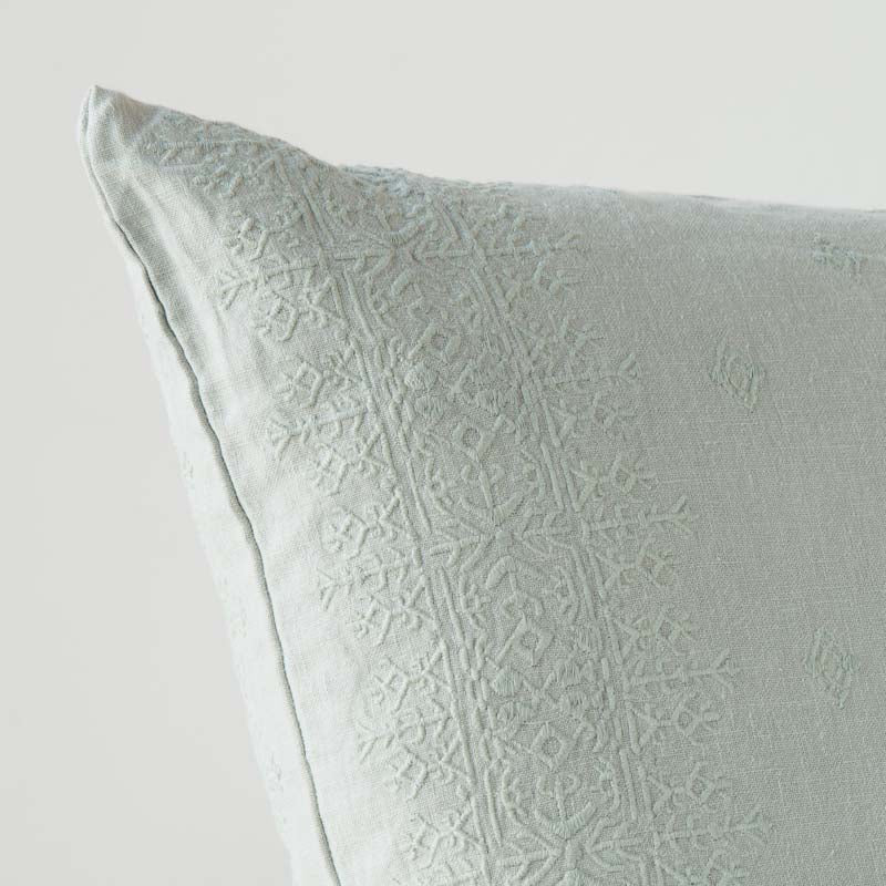 Bella Notte Linens INES THROW PILLOW Eucalyptus