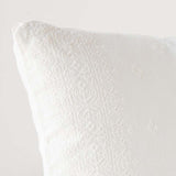 Bella Notte Linens INES THROW PILLOW Winter White