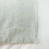 Bella Notte Linens INES THROW BLANKET Eucalyptus Bed End_52x95