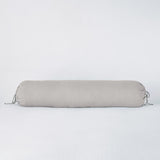 Bella Notte Linens LINEN THROW PILLOW Fog 9x39_Bolster
