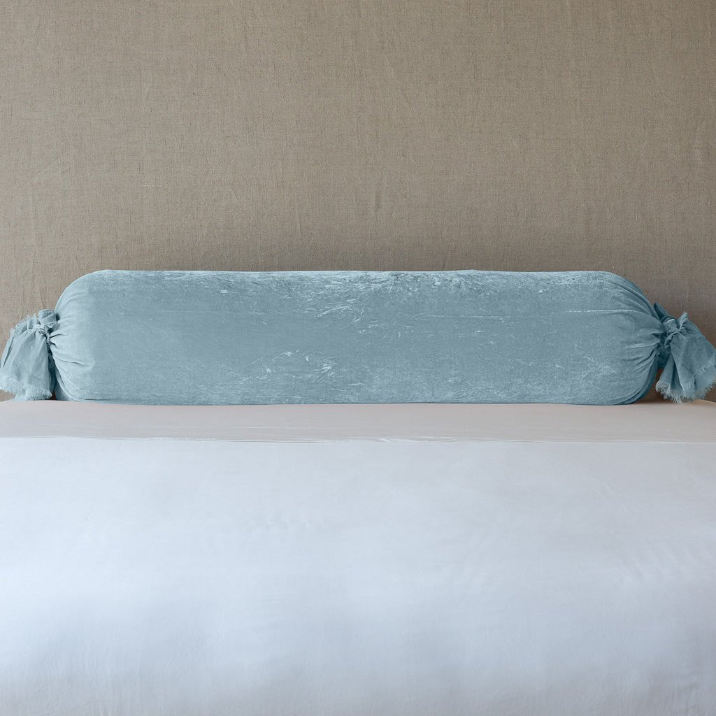 Bella Notte Linens LOULAH THROW PILLOW Cloud 9x39_Bolster