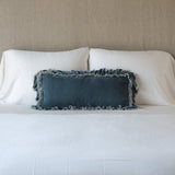 Bella Notte Linens LOULAH THROW PILLOW Mineral 15x24