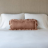 Bella Notte Linens LOULAH THROW PILLOW Rouge 15x24