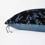Bella Notte Linens LYNETTE THROW PILLOW Midnight 15x24