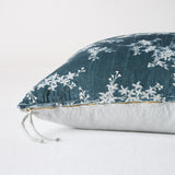 Bella Notte Linens LYNETTE THROW PILLOW Mineral 15x24