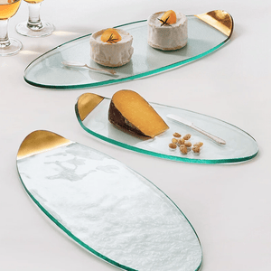 Annieglass MOD CHEESE BOARD Gold