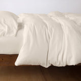 Bella Notte Linens MADERA LUXE DUVET COVER Parchment