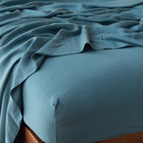 Bella Notte Linens MADERA LUXE FITTED SHEET Cenote