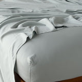Bella Notte Linens MADERA LUXE FITTED SHEET Eucalyptus