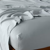 Bella Notte Linens MADERA LUXE FITTED SHEET Mineral