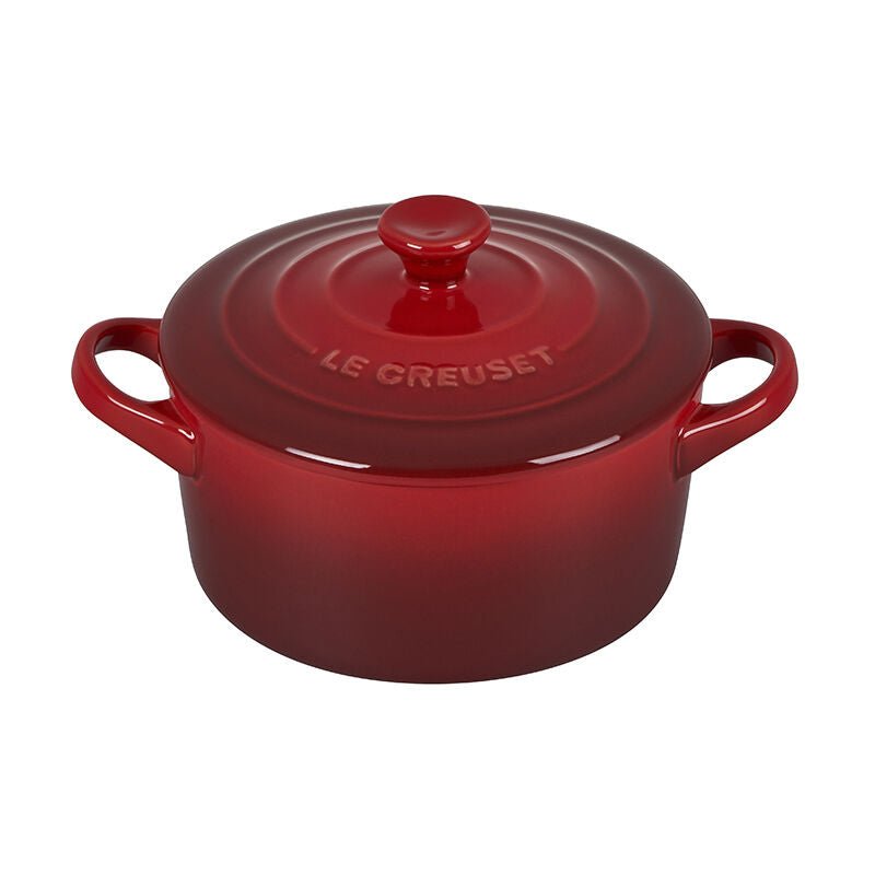 Le Creuset MINI ROUND COCOTTE Cerise 14 oz