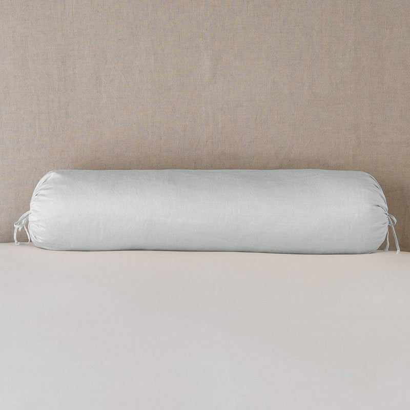 Bella Notte Linens PALOMA THROW PILLOW Cloud 9x39_Bolster