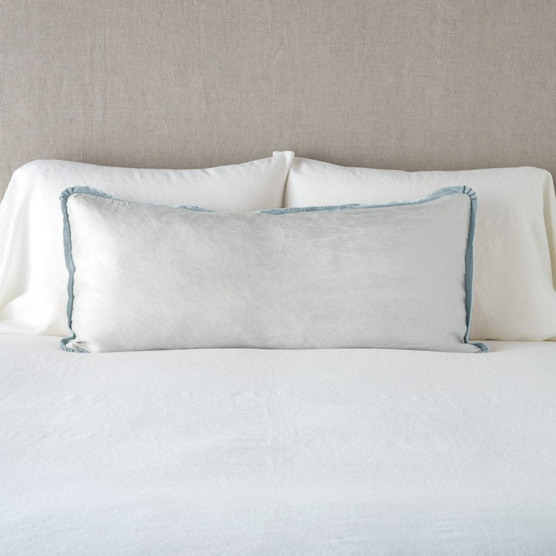 Bella Notte Linens PALOMA THROW PILLOW Cloud 16x36