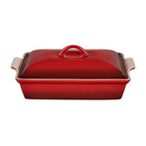 Le Creuset HERITAGE RECTANGULAR CASSEROLE Cerise 4 QT