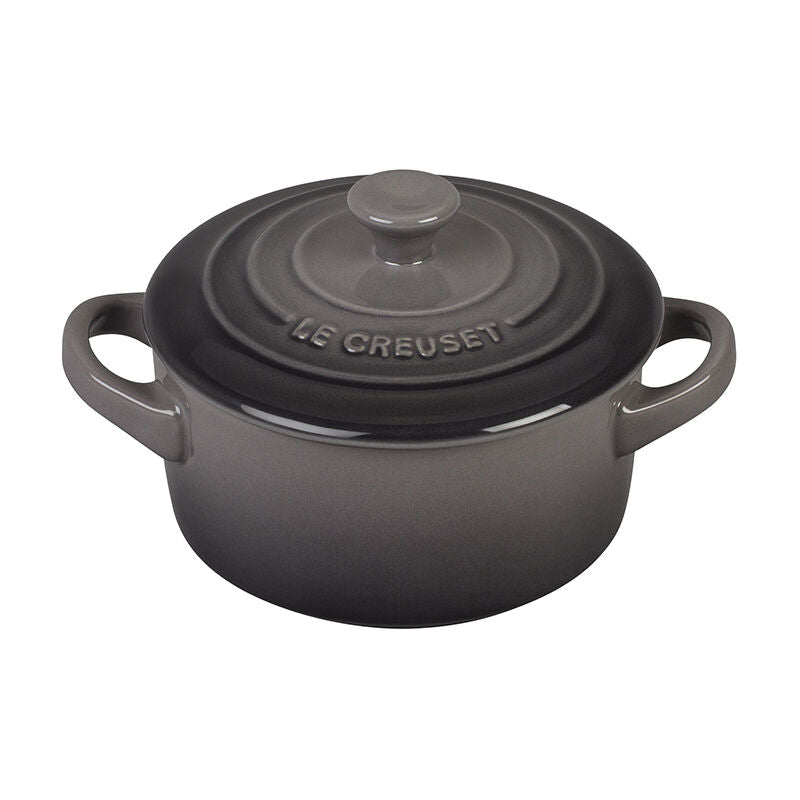 Le Creuset MINI ROUND COCOTTE Oyster Grey 8 oz