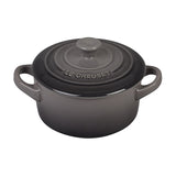 Le Creuset MINI ROUND COCOTTE Oyster Grey 8 oz