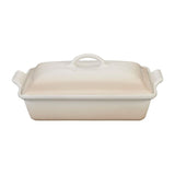 Le Creuset HERITAGE RECTANGULAR CASSEROLE Meringue 4 QT