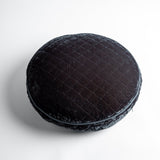 Bella Notte Linens SILK VELVET QUILTED THROW PILLOW