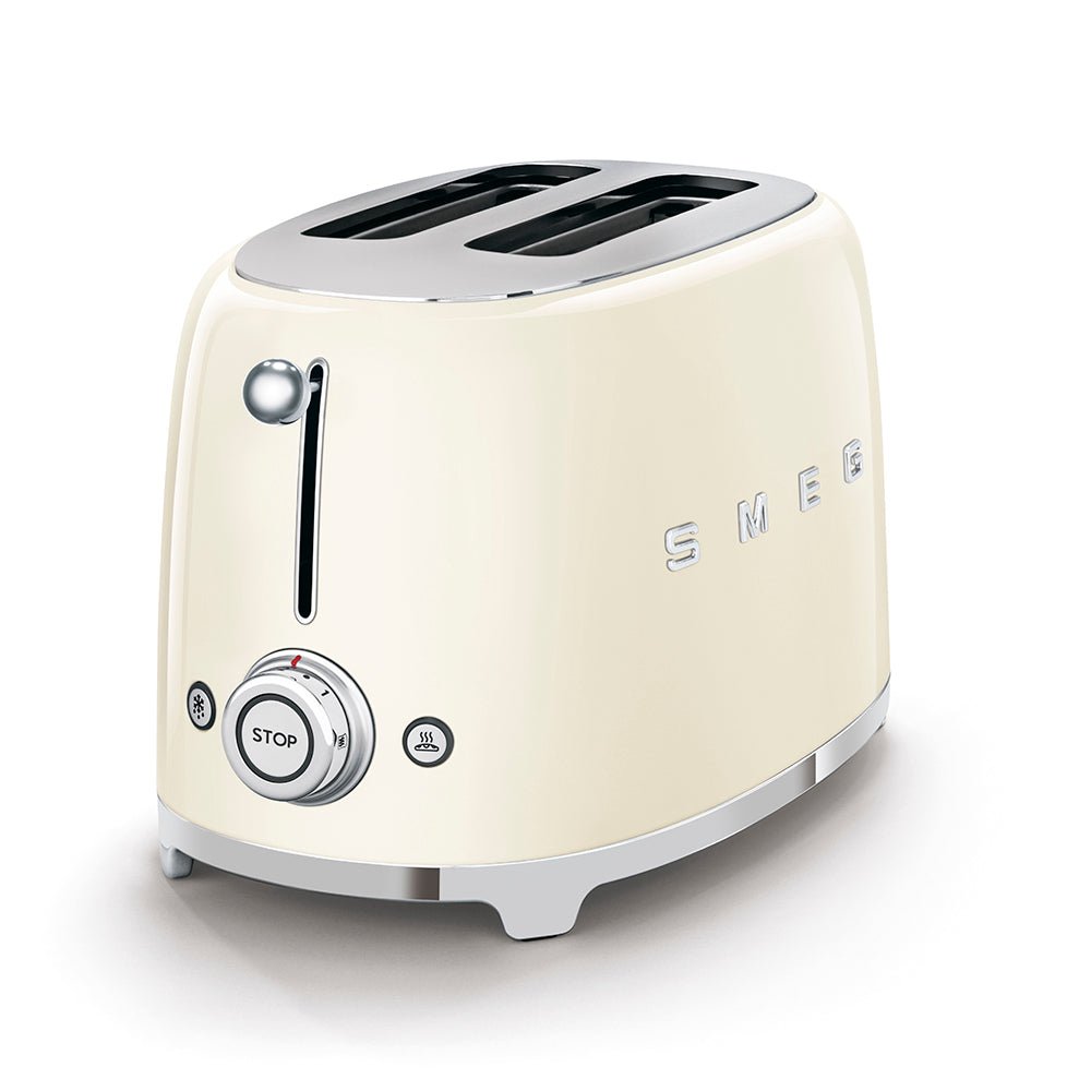SMEG TWO SLICE TOASTER Cream