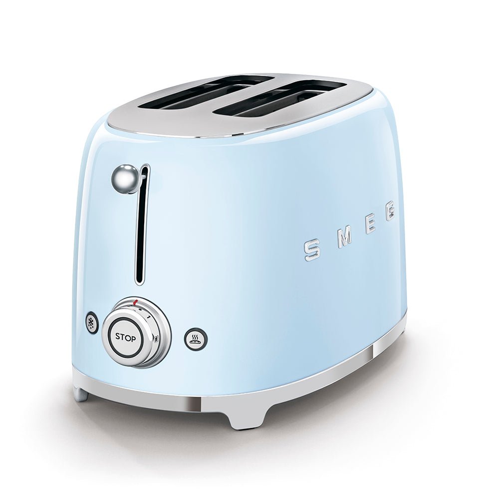SMEG TWO SLICE TOASTER Pastel Blue