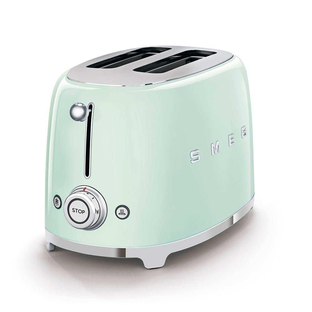 SMEG TWO SLICE TOASTER Pastel Green
