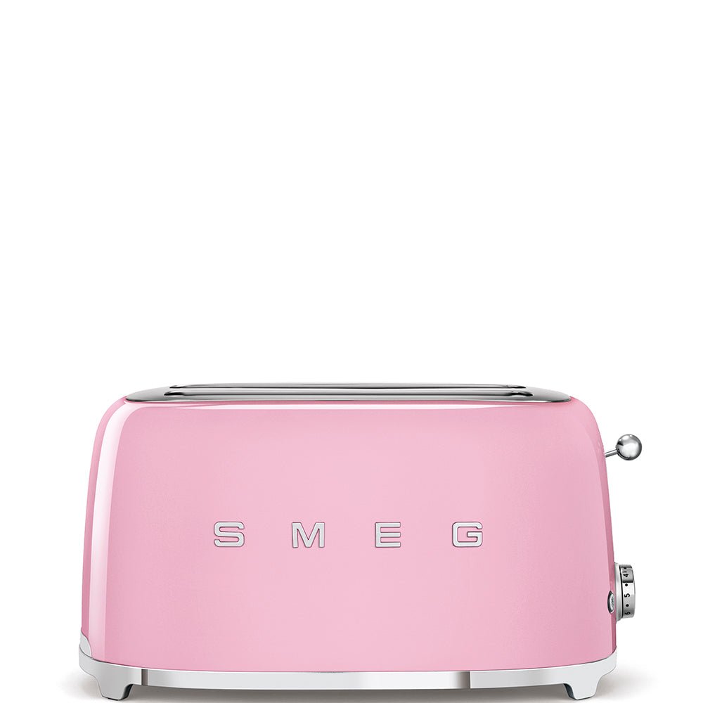 SMEG FOUR SLICE TOASTER Pink
