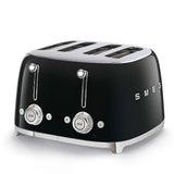 SMEG FOUR SLOT TOASTER Black