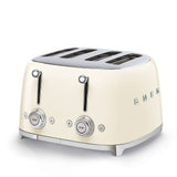 SMEG FOUR SLOT TOASTER Cream