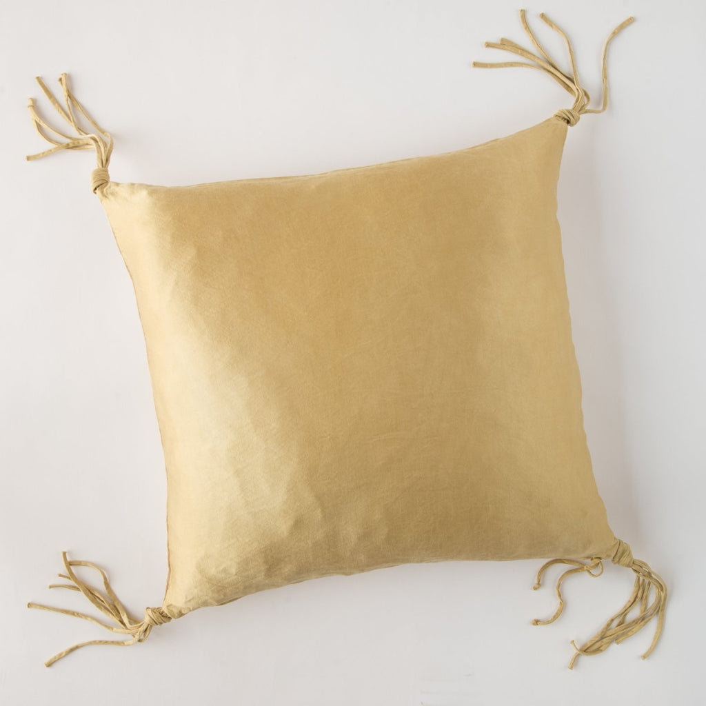 Bella Notte Linens TALINE THROW PILLOW Honeycomb 24x24