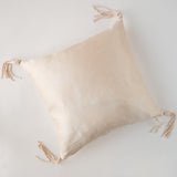 Bella Notte Linens TALINE THROW PILLOW Pearl 24x24
