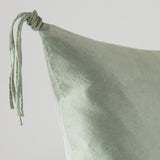Bella Notte Linens TALINE THROW PILLOW Eucalyptus 16x36