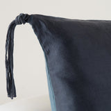 Bella Notte Linens TALINE THROW PILLOW Midnight