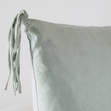 Bella Notte Linens TALINE THROW PILLOW Mineral 16x36