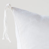 Bella Notte Linens TALINE THROW PILLOW White