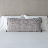 Bella Notte Linens VIENNA THROW PILLOW Fog