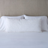 Bella Notte Linens VIENNA THROW PILLOW White