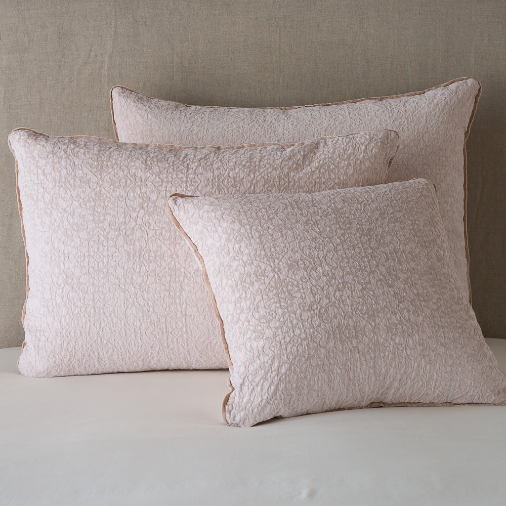 Bella Notte Linens VIENNA SHAM Pearl