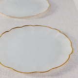 Casafina by Costa Nova FRANCESCA SCALLOPED GLASS CHARGER PLATE