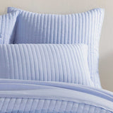 Pine Cone Hill Annie Selke COZY COTTON QUILTED SHAM French Blue