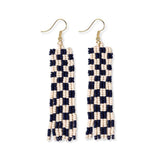 Ink and Alloy HARRIET EARRINGS Navy