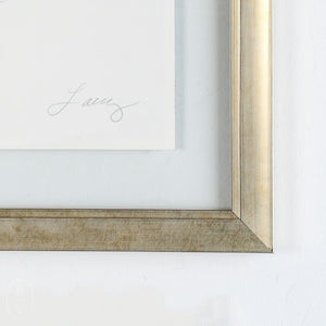 By Lacey MEDIUM FLOATED FRAMED FEATHER PAINTING - SERIES 7 NO 3