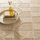 Dash and Albert OJAI LOOM KNOTTED COTTON RUG Wheat